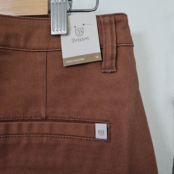 *NWT* Brixton Victory Pant - Brown - Size 28 - Picture 3 of 5